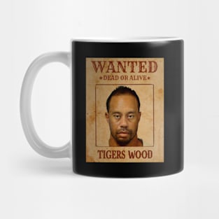 Tiger Woods Mugshot Mug